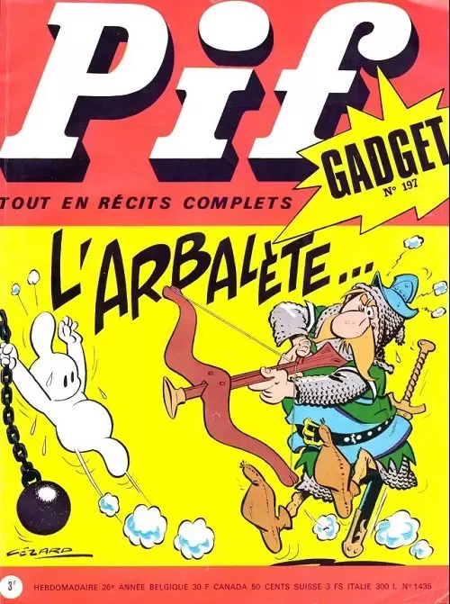 Pif Gadget (Première série) - Pif Gadget N°197