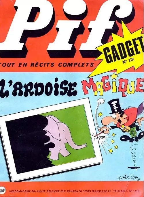 Pif Gadget (Première série) - Pif Gadget N°172