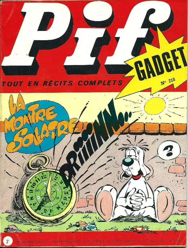 Pif Gadget (Première série) - Pif Gadget N°218