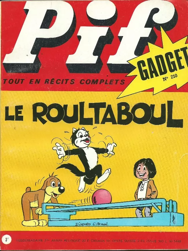 Pif Gadget (Première série) - Pif Gadget N°210