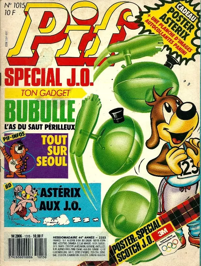 Pif Gadget (Première série) - Pif Gadget N°1015