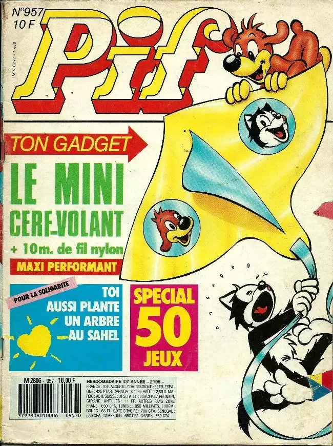 Pif Gadget (Première série) - Pif Gadget N°957