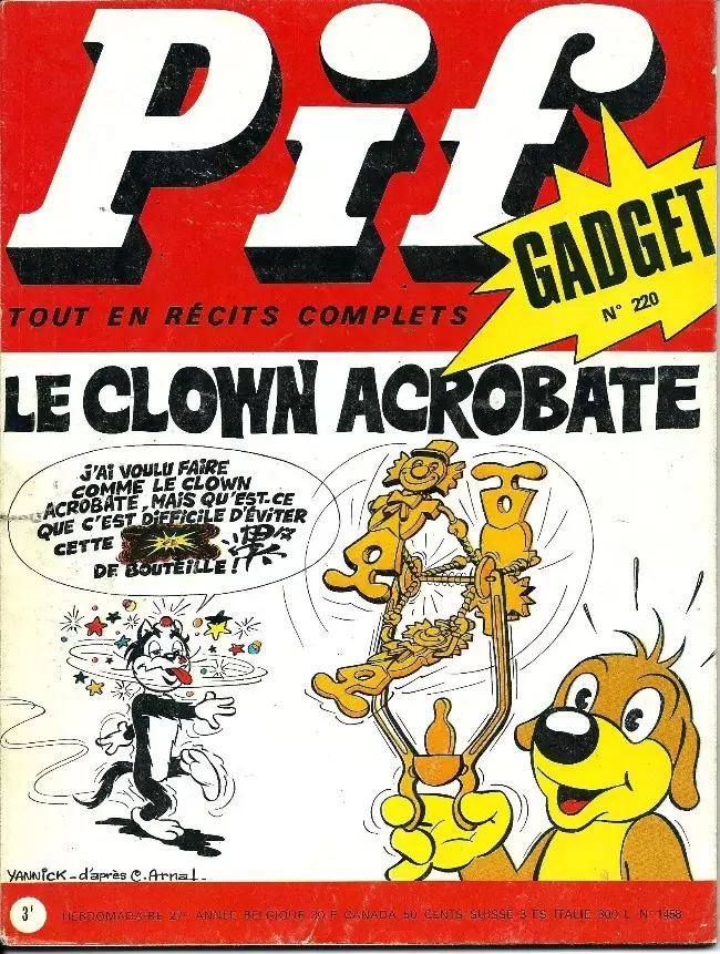 Pif Gadget (Première série) - Pif Gadget N°220