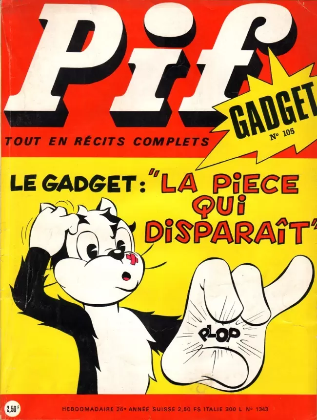 Pif Gadget (Première série) - Pif Gadget N°105