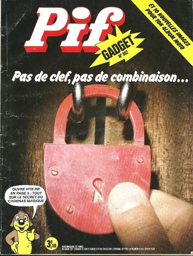 Pif Gadget (Première série) - Pif Gadget N°302