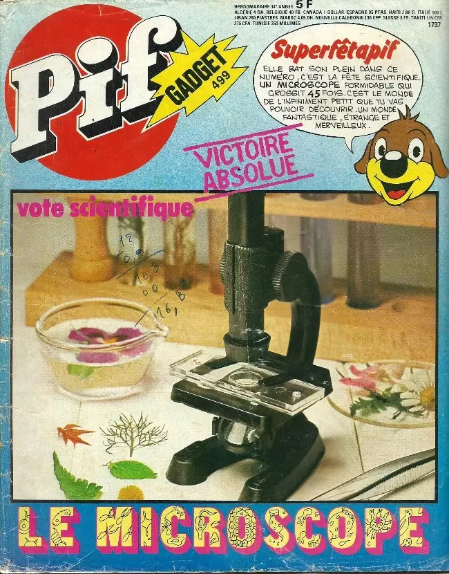 Pif Gadget (Première série) - Pif Gadget N°499
