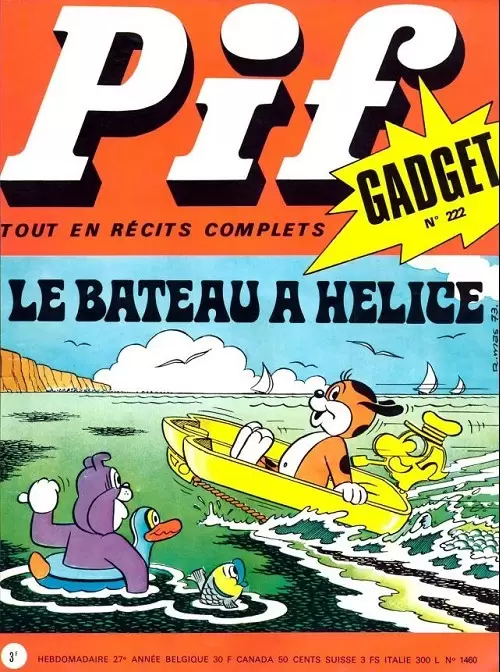 Pif Gadget (Première série) - Pif Gadget N°222