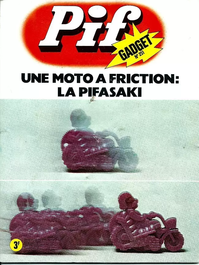 Pif Gadget (Première série) - Pif Gadget N°251