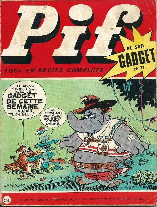 Pif Gadget (Première série) - Pif Gadget N°73