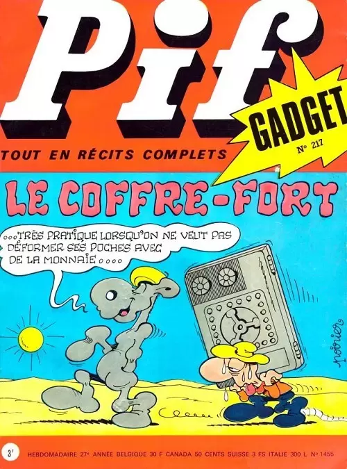 Pif Gadget (Première série) - Pif Gadget N°217