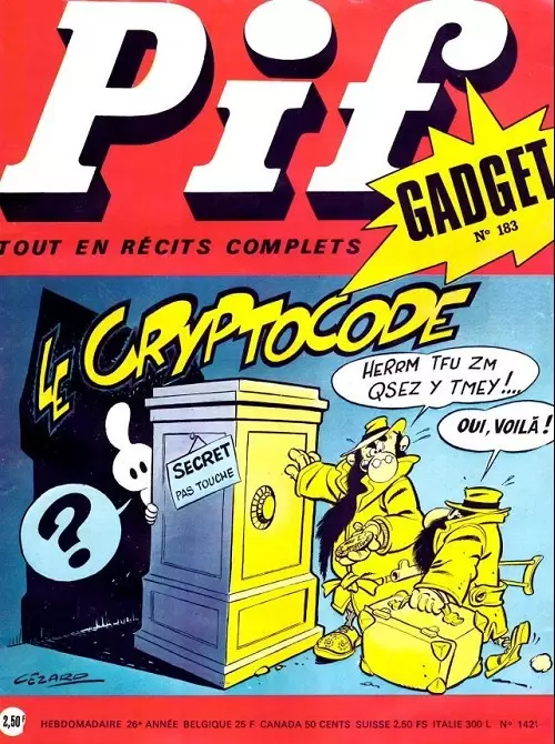 Pif Gadget (Première série) - Pif Gadget N°183