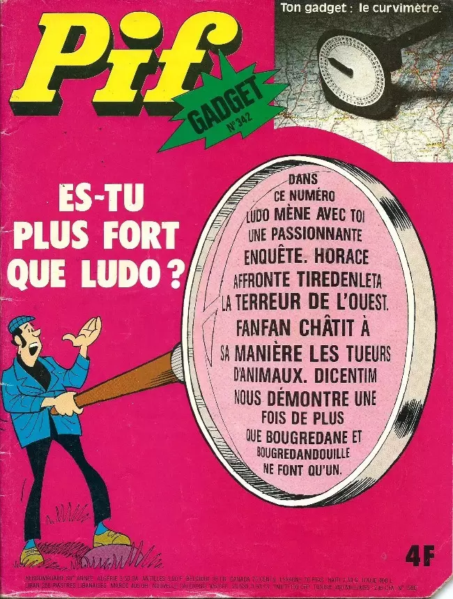 Pif Gadget (Première série) - Pif Gadget N°342
