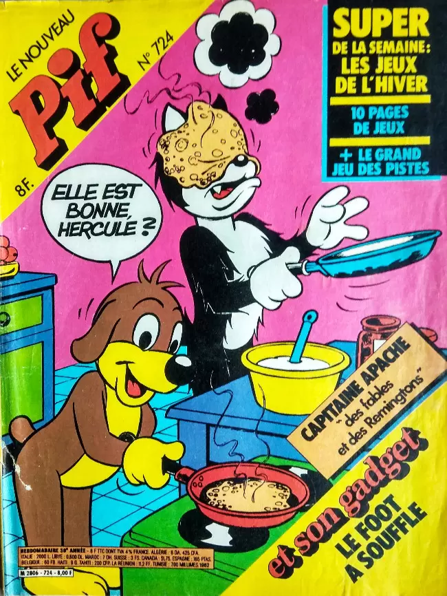 Pif Gadget (Première série) - Pif Gadget N°724