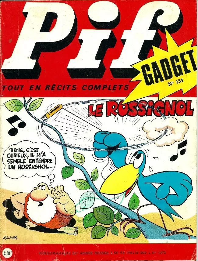 Pif Gadget (Première série) - Pif Gadget N°134