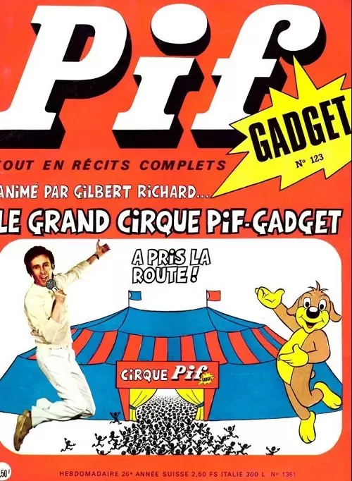 Pif Gadget (Première série) - Pif Gadget N°123