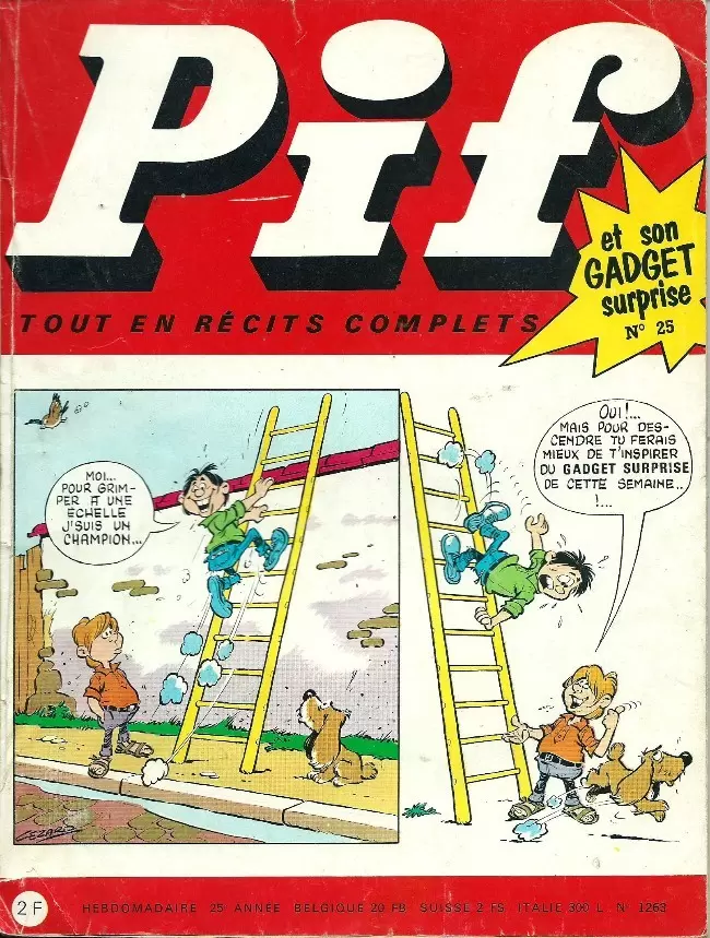 Pif Gadget (Première série) - Pif Gadget N°25