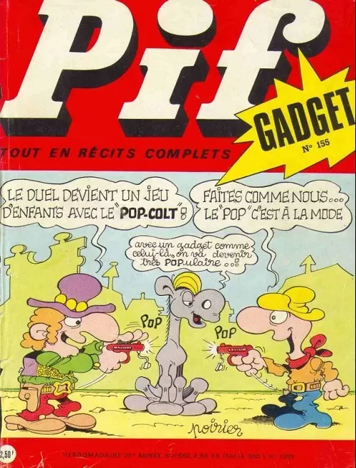 Pif Gadget (Première série) - Pif Gadget N°155