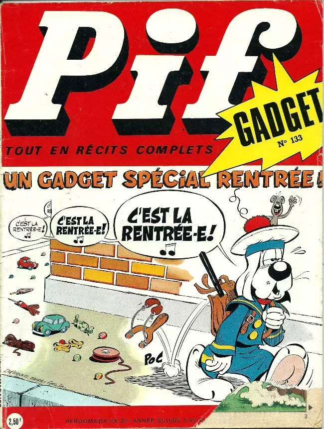 Pif Gadget (Première série) - Pif Gadget N°133