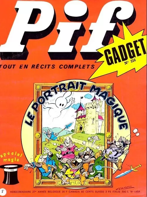 Pif Gadget (Première série) - Pif Gadget N°216
