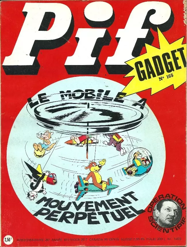 Pif Gadget (Première série) - Pif Gadget N°165