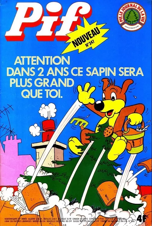 Pif Gadget (Première série) - Pif Gadget N°347