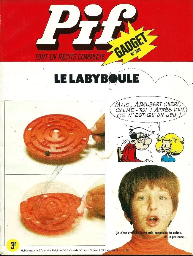 Pif Gadget (Première série) - Pif Gadget N°249