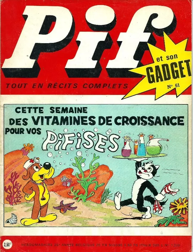 Pif Gadget (Première série) - Pif Gadget N°61