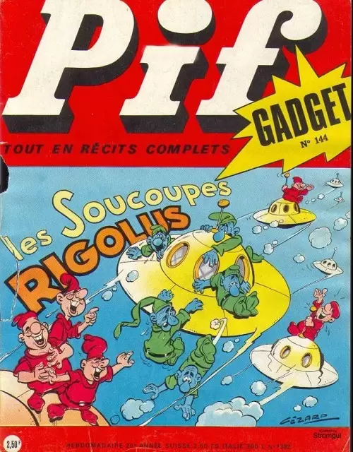 Pif Gadget (Première série) - Pif Gadget N°144