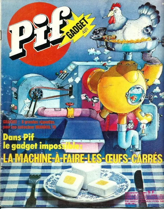 Pif Gadget (Première série) - Pif Gadget N°481