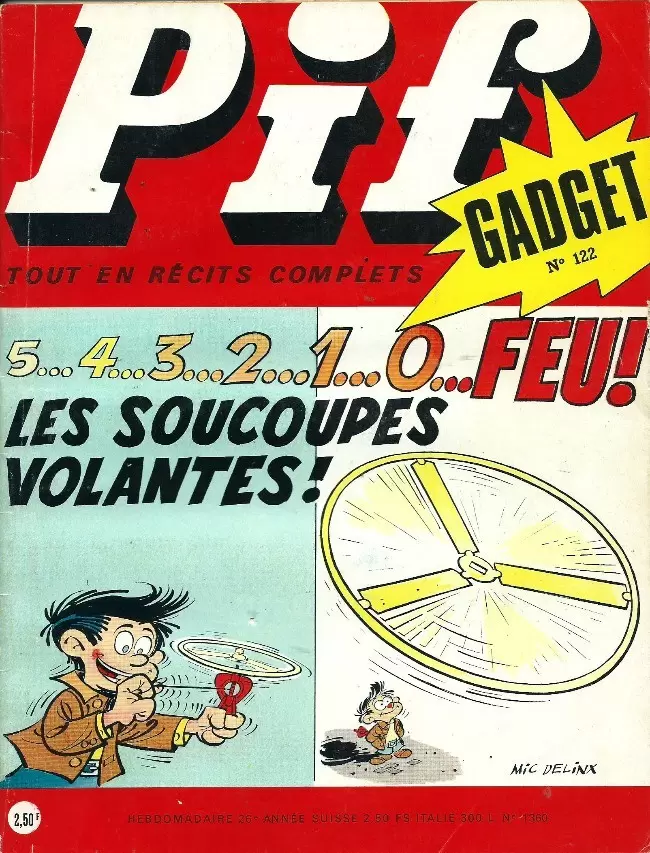 Pif Gadget (Première série) - Pif Gadget N°122