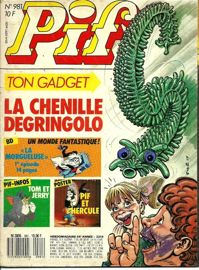 Pif Gadget (Première série) - Pif Gadget N°981