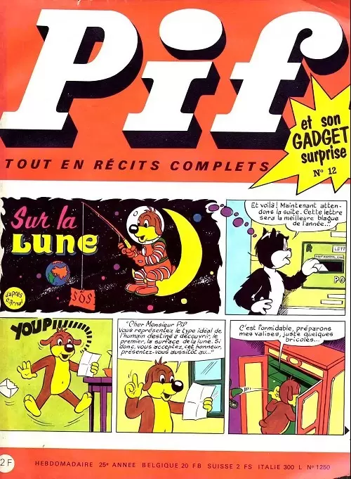 Pif Gadget (Première série) - Pif Gadget N°12