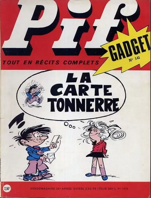 Pif Gadget (Première série) - Pif Gadget N°141