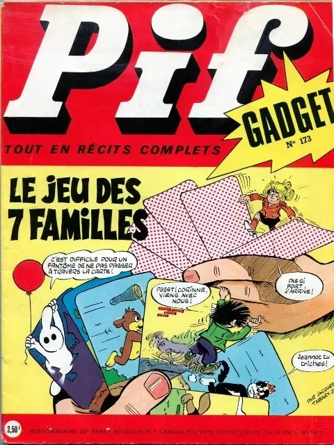 Pif Gadget (Première série) - Pif Gadget N°173