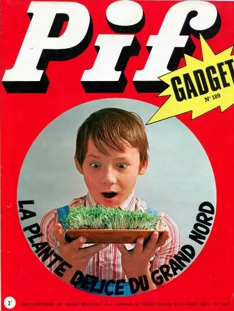 Pif Gadget (Première série) - Pif Gadget N°189