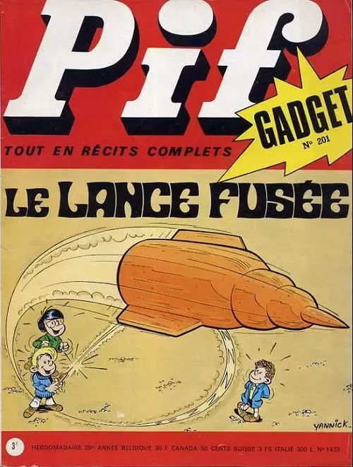 Pif Gadget (Première série) - Pif Gadget N°201