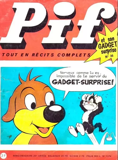 Pif Gadget (Première série) - Pif Gadget N°36