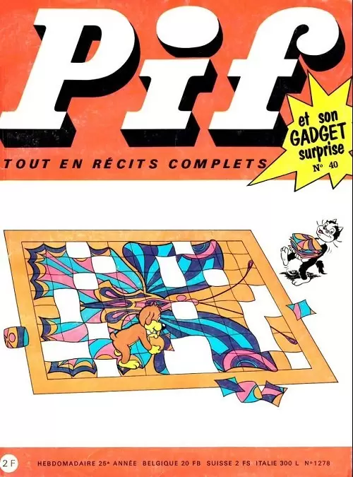 Pif Gadget (Première série) - Pif Gadget N°40