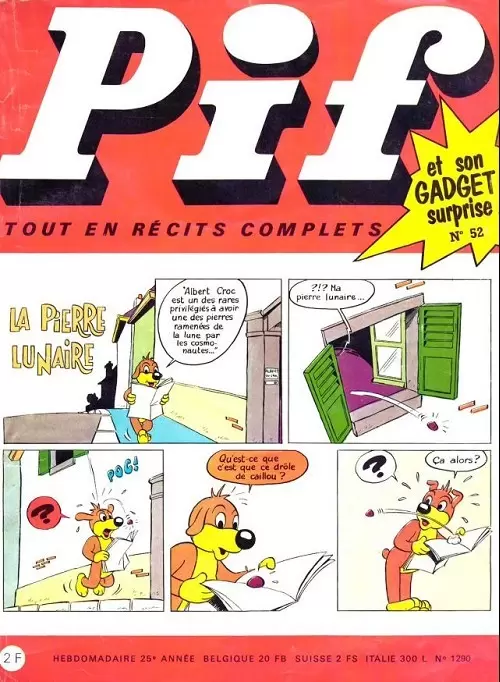 Pif Gadget (Première série) - Pif Gadget N°52
