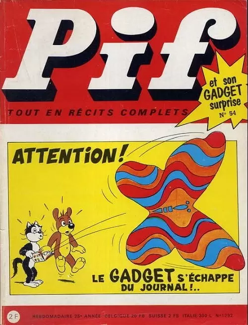 Pif Gadget (Première série) - Pif Gadget N°54
