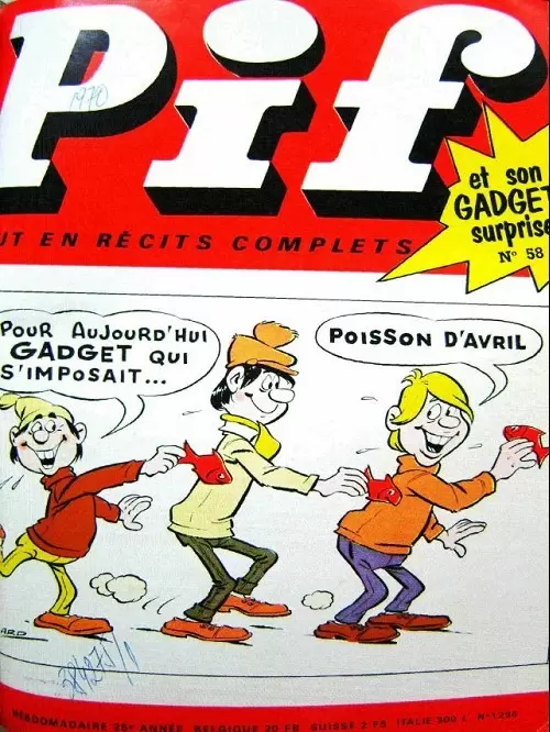 Pif Gadget (Première série) - Pif Gadget N°58