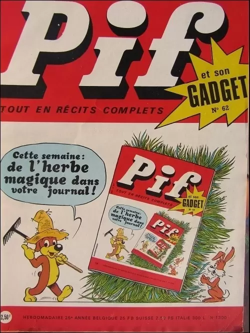 Pif Gadget (Première série) - Pif Gadget N°62