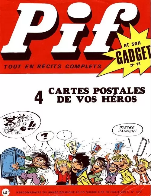 Pif Gadget (Première série) - Pif Gadget N°72