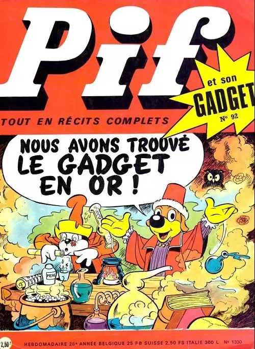 Pif Gadget (Première série) - Pif Gadget N°92