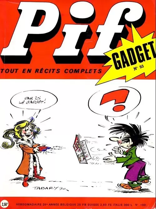 Pif Gadget (Première série) - Pif Gadget N°93