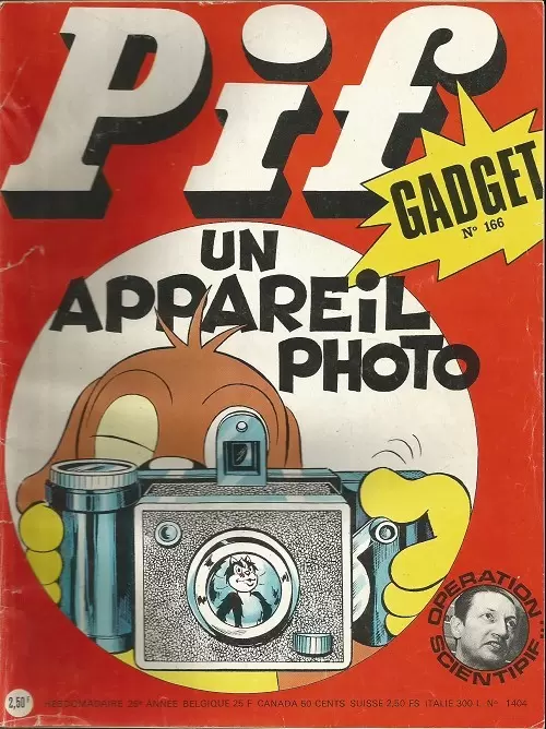 Pif Gadget (Première série) - Pif Gadget N°166