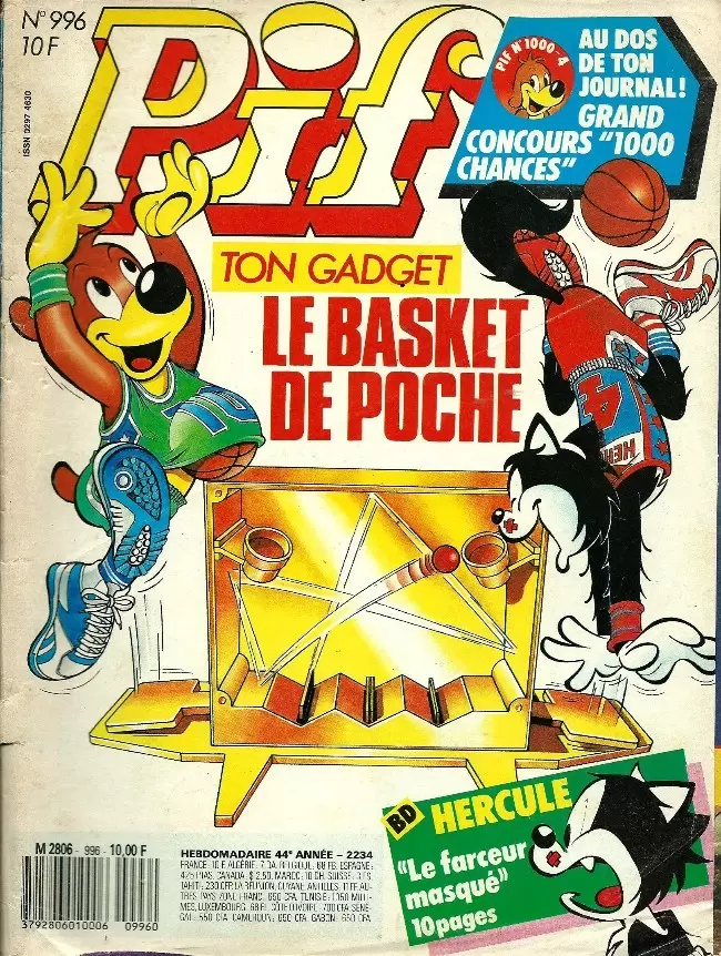 Pif Gadget (Première série) - Pif Gadget N°996