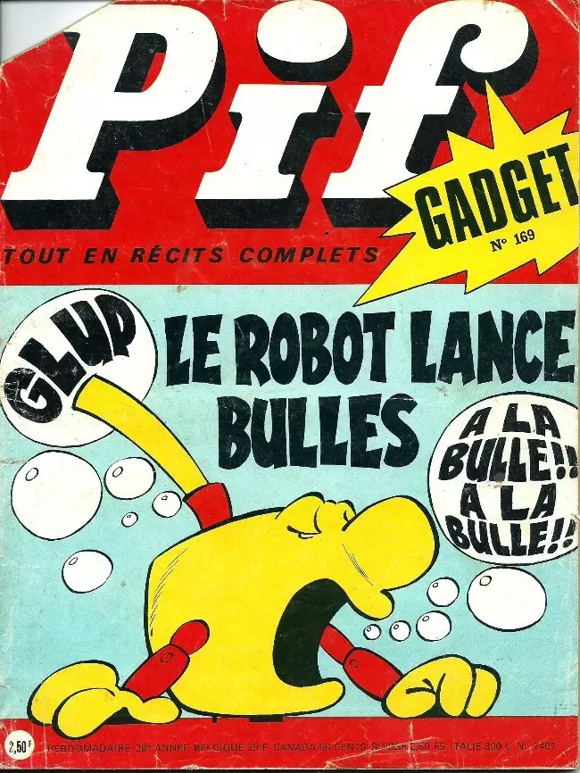 Pif Gadget (Première série) - Pif Gadget N°169