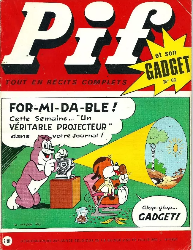 Pif Gadget (Première série) - Pif Gadget N°63
