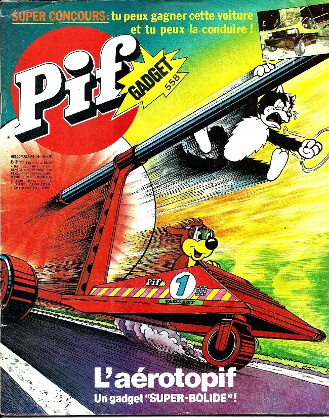 Pif Gadget (Première série) - Pif Gadget N°558